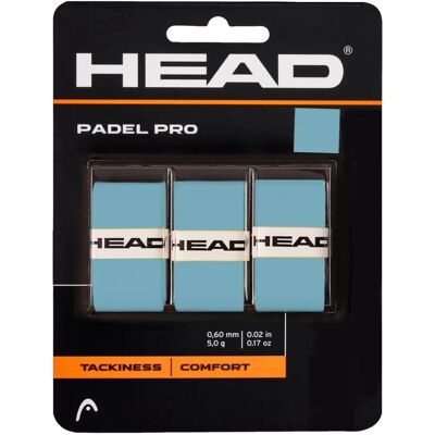 HEAD Pro 3 Overgrip - Blauw - Padel Accessoires HEAD Pro 3 Overgrip - Blauw - Padel Accessoires