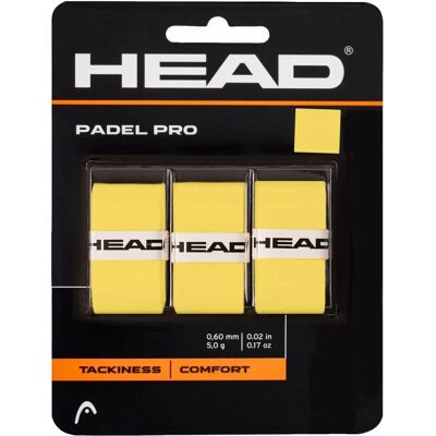 Head Padel Grip Amarelo - Unissex Adultos Head Padel Grip Amarelo - Unissex Adultos