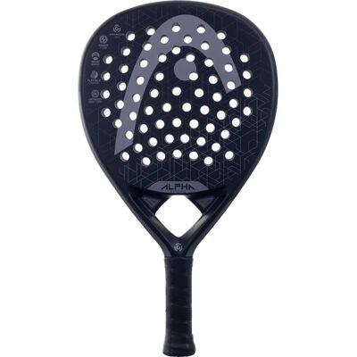 Head Graphene 360 Alpha Elite Musta Painos - Padel Maila Head Graphene 360 Alpha Elite Musta Painos - Padel Maila