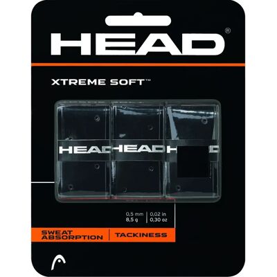 Overgrip Head Xtreme Soft Noir - Overgrip Overgrip Head Xtreme Soft Noir - Overgrip