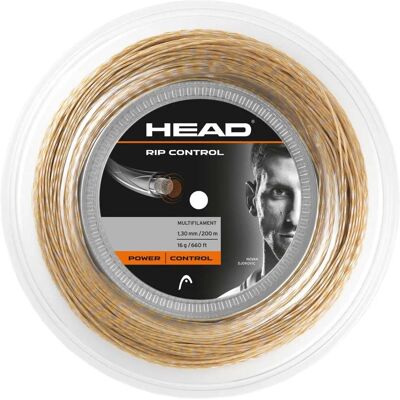 Head Rip Control Tennissnöre - Naturligt 1.25 mm - Tennissnöre Head Rip Control Tennissnöre - Naturligt 1.25 mm - Tennissnöre