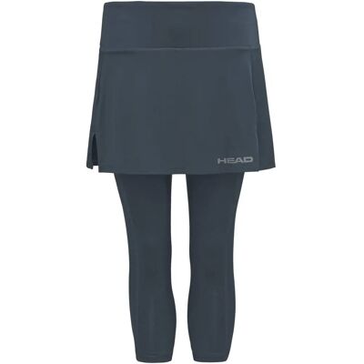 HEAD Club ¾ Tights Skort - Dunkelblau Tennisrock Tight HEAD Club ¾ Tights Skort - Dunkelblau Tennisrock Tight