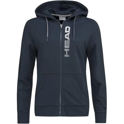 Head Greta Hoodie FZ - Navy Blauw - Tennis Sweatshirt Head Greta Hoodie FZ - Navy Blauw - Tennis Sweatshirt