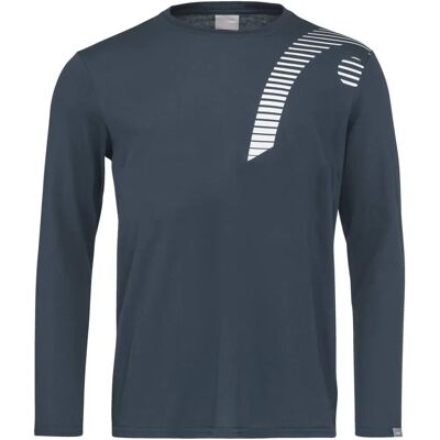 Head Cliff 816701NV Tennis T-shirt för pojkar hela året Head Cliff 816701NV Tennis T-shirt för pojkar hela året