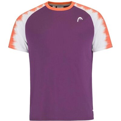 Head Topspin 811453LCXV lila kortärmad t-shirt Head Topspin 811453LCXV lila kortärmad t-shirt