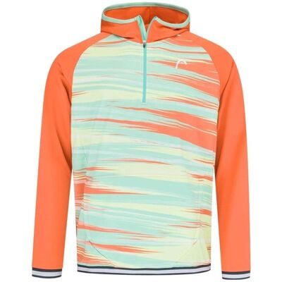 Sweat à capuche Topspin de Head - vert pastel/orange vision - Sweats à capuche - Publicité Sweat à capuche Topspin de Head - vert pastel/orange vision - Sweats à capuche - Publicité