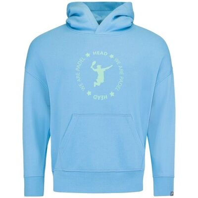 Felpa Head Padel Hoodie - Azzurro turchese Felpa Head Padel Hoodie - Azzurro turchese