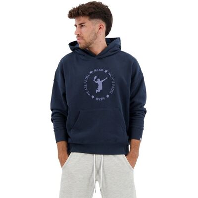 Head S Hoodie - marineblauw - Unisex Padel Hoodie Head S Hoodie - marineblauw - Unisex Padel Hoodie
