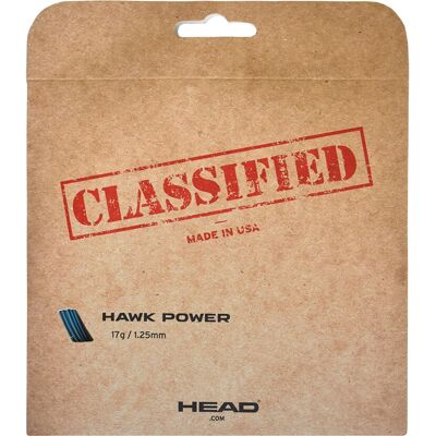 Head Hawk Power Tennis-Saite - 12m Blau - Unisex Head Hawk Power Tennis-Saite - 12m Blau - Unisex