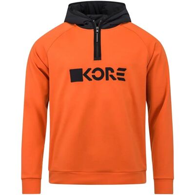 Head Kore Tech Hoodie - Orange L - Huvtröja Head Kore Tech Hoodie - Orange L - Huvtröja