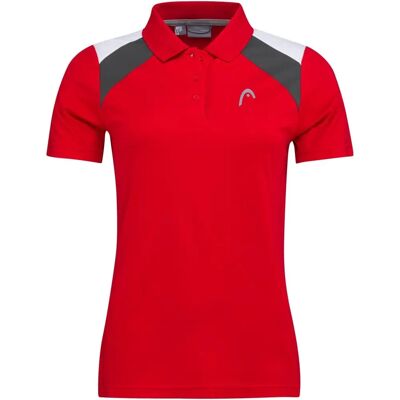 Head Club 22 Tech 814421RD Damen Poloshirt - Ganzjährig Head Club 22 Tech 814421RD Damen Poloshirt - Ganzjährig