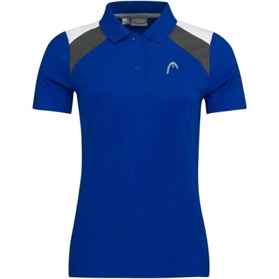 Head Poloshirt Blau - Damen - Ganzjährig - Sportlicher Stil Head Poloshirt Blau - Damen - Ganzjährig - Sportlicher Stil