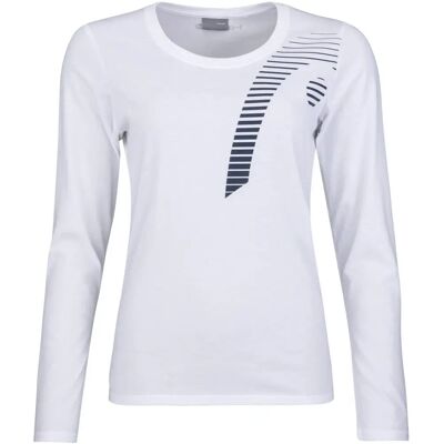 Head Club Linda Langärmeliges Tennis-T-Shirt für Damen Head Club Linda Langärmeliges Tennis-T-Shirt für Damen