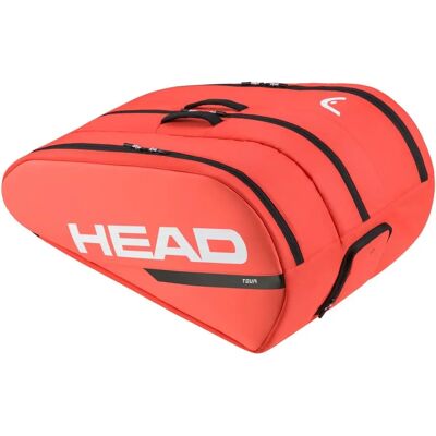 Head Tour Sac à Racket XL Orange - Unisexe Head Tour Sac à Racket XL Orange - Unisexe