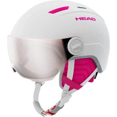 Head Maja Visor Vit - Barnhjelm - UV 400 Skydd Head Maja Visor Vit - Barnhjelm - UV 400 Skydd