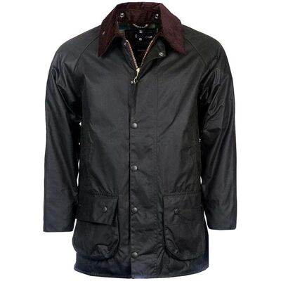 Barbour Beaufort Voksjakke - Salviegrøn - Bomuld - Klassisk Pasform Barbour Beaufort Voksjakke - Salviegrøn - Bomuld - Klassisk Pasform