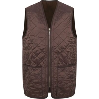 Gilet Barbour Polarquilt Zip-In Liner (MLI0002) - marron - Publicité Gilet Barbour Polarquilt Zip-In Liner (MLI0002) - marron - Publicité