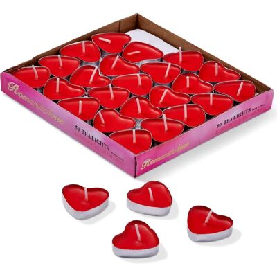 The Twiddlers - Heart Candles - Czerwony - Serce - Świeca The Twiddlers - Heart Candles - Czerwony - Serce - Świeca