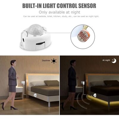 MALITAI LED Skåpbelysning - Rörelsesensor, 1-5M, Varm Vit MALITAI LED Skåpbelysning - Rörelsesensor, 1-5M, Varm Vit
