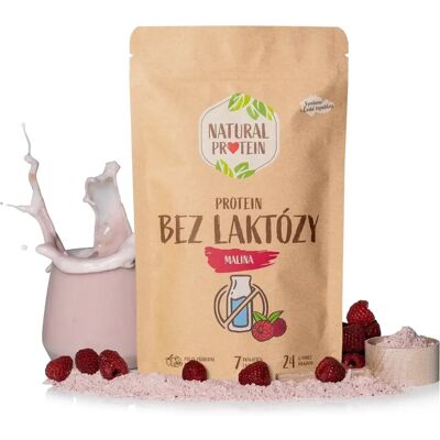 Natural Protein Bez laktózy Malina - 1 Kus Natural Protein Bez laktózy Malina - 1 Kus