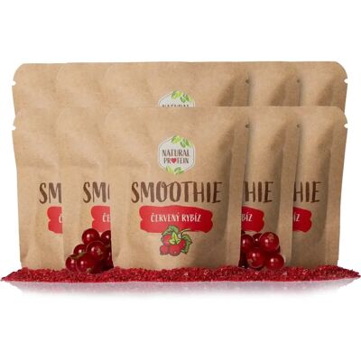 NaturalProtein - Červený rybíz - 10 kusů - Smoothie NaturalProtein - Červený rybíz - 10 kusů - Smoothie