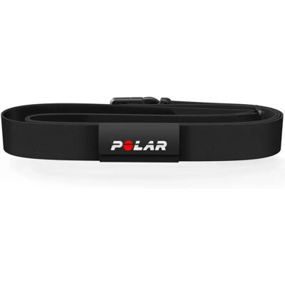 Sangle de fréquence cardiaque Polar - Noir - Sangle pour trotador Sangle de fréquence cardiaque Polar - Noir - Sangle pour trotador