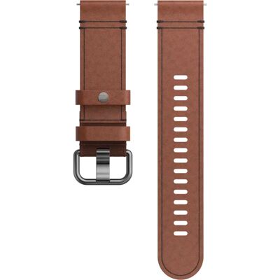 Polar Läderarmband - 22mm, Brun, M-L Polar Läderarmband - 22mm, Brun, M-L