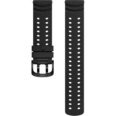 Polar Silikon Sportarmband - 22mm, Svart/Grå, S-L - Sportarmband Polar Silikon Sportarmband - 22mm, Svart/Grå, S-L - Sportarmband