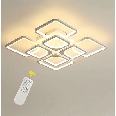 GOECO LED-Deckenleuchte 100W Dimmbar - Deckenlampe für Wohnzimmer GOECO LED-Deckenleuchte 100W Dimmbar - Deckenlampe für Wohnzimmer