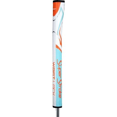 SuperStroke - Zenergy Wrist Lock - Orange/Bleu/Blanc - Publicité SuperStroke - Zenergy Wrist Lock - Orange/Bleu/Blanc - Publicité