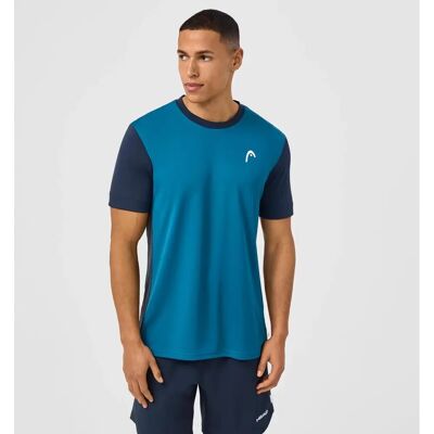 HEAD Miesten Tennispaita Slice Petrol XL - Tennispaita HEAD Miesten Tennispaita Slice Petrol XL - Tennispaita