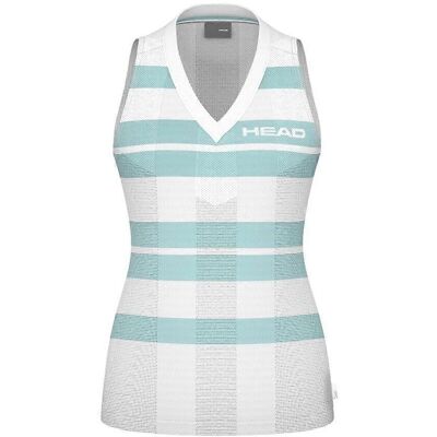 Head Performance Tank - Biały top do tenisa Head Performance Tank - Biały top do tenisa