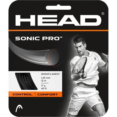Tenisové lanko HEAD Sonic Pro - Odolný monofilament, kontrola & síla Tenisové lanko HEAD Sonic Pro - Odolný monofilament, kontrola & síla