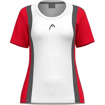 Head Club 25 Tech 814725RDWH - Dames T-Shirt 164-169 cm Head Club 25 Tech 814725RDWH - Dames T-Shirt 164-169 cm