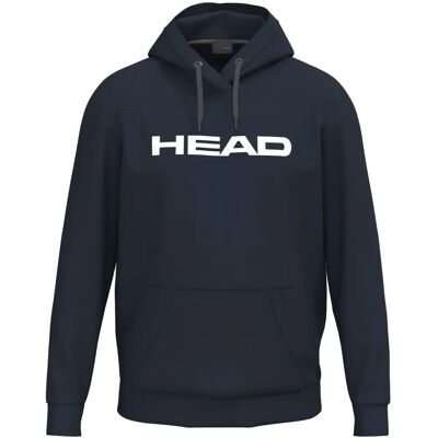 Head Boys Sweatshirt Jr Club Original Hoodie - Blue 140cm Head Boys Sweatshirt Jr Club Original Hoodie - Blue 140cm