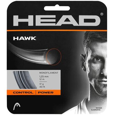 Head Hawk 12 M Tennis String - Controle & Kracht Head Hawk 12 M Tennis String - Controle & Kracht