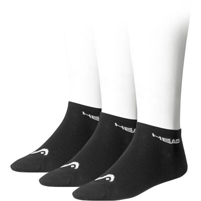 Head Tennis Sneaker Sokken 3 Pairs Zwart Head Tennis Sneaker Sokken 3 Pairs Zwart