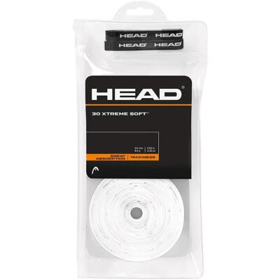 HEAD Xtremesoft 30 Overgrip - Soft White Sports Grip HEAD Xtremesoft 30 Overgrip - Soft White Sports Grip