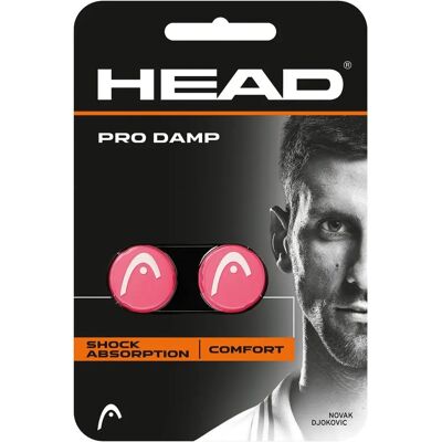 HEAD Pro Damp Amortecedor de Vibrações Rosa - Raquete de Tênis HEAD Pro Damp Amortecedor de Vibrações Rosa - Raquete de Tênis