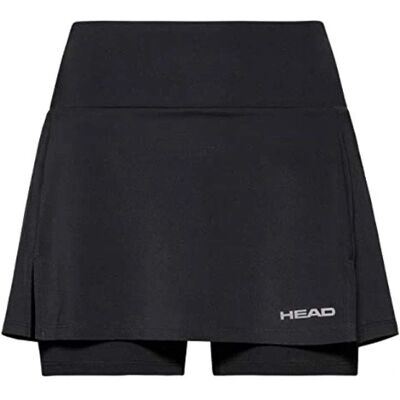 HEAD Womens Club Basic Skort High Waistband Sports Training Integrated Pants - Skirt HEAD Womens Club Basic Skort High Waistband Sports Training Integrated Pants - Skirt