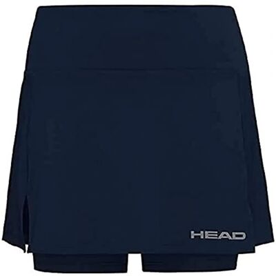 HEAD Dunkelblaue Skort - Hoch taillierte Tennisskirt - Sportbekleidung HEAD Dunkelblaue Skort - Hoch taillierte Tennisskirt - Sportbekleidung