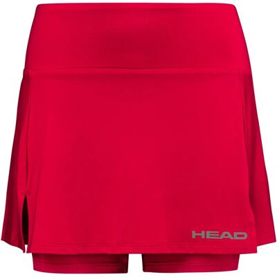 Jupette HEAD Club Basic Skort Femme - Rouge - Taille haute Jupette HEAD Club Basic Skort Femme - Rouge - Taille haute