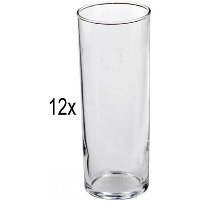 Wellco Kölnerstangen - 200 ml - Lot de 12 - Verre à bière - Publicité Wellco Kölnerstangen - 200 ml - Lot de 12 - Verre à bière - Publicité