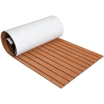 Hengda - Eva Foam Teak Yacht - Brown - 240x60 cm - Floor deck mat Hengda - Eva Foam Teak Yacht - Brown - 240x60 cm - Floor deck mat