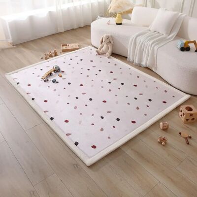Hakuna Matte Kinderteppich - 200 x 150 cm - Korallensamt - Rutschfest - Kinderspielmatte Hakuna Matte Kinderteppich - 200 x 150 cm - Korallensamt - Rutschfest - Kinderspielmatte