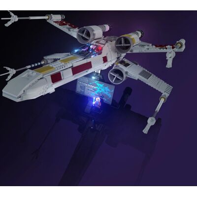 Kit d'éclairage LED Light My Bricks LMB 2.0 pour LEGO Star Wars X-Wing Starfighter - accessoire de jeu de construction - Publicité Kit d'éclairage LED Light My Bricks LMB 2.0 pour LEGO Star Wars X-Wing Starfighter - accessoire de jeu de construction - Publicité