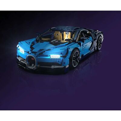 Light My Bricks LMB 2.0 Kit d’éclairage LED pour LEGO Bugatti Chiron - Accessoire de construction - Publicité Light My Bricks LMB 2.0 Kit d’éclairage LED pour LEGO Bugatti Chiron - Accessoire de construction - Publicité