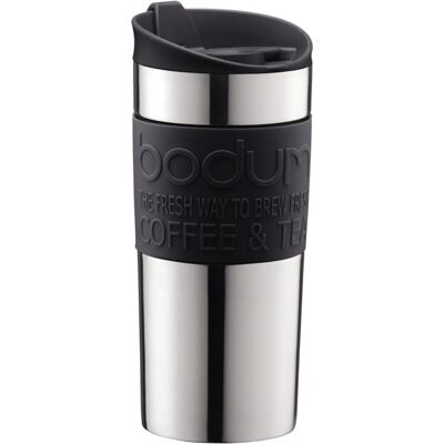 Tazza da viaggio Bodum a vuoto - 0,35L Acciaio inox nero Tazza da viaggio Bodum a vuoto - 0,35L Acciaio inox nero