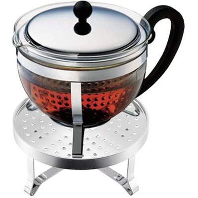 Bodum K11143-16 Chambord Set - Théière avec Rechaud Bodum K11143-16 Chambord Set - Théière avec Rechaud