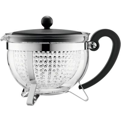 Bodum Bodum Chambord Teekanne - 1,3L - Schwarz Bodum Bodum Chambord Teekanne - 1,3L - Schwarz